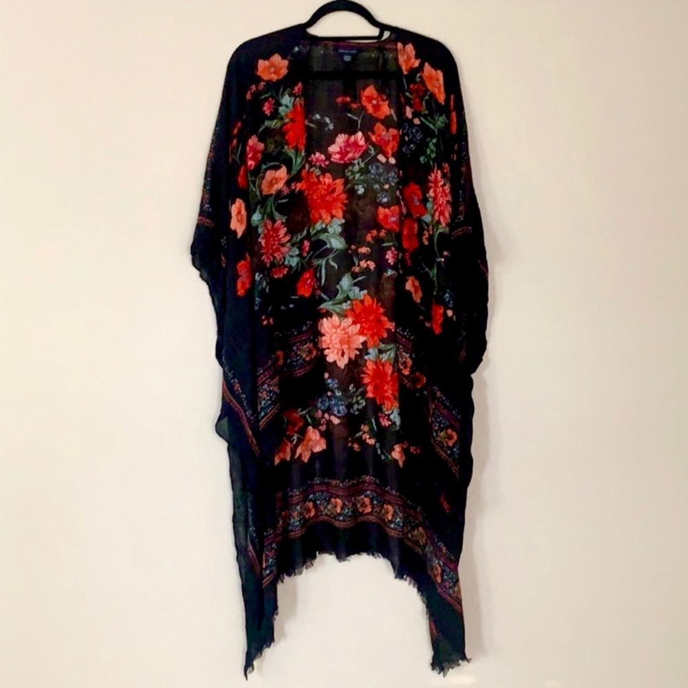 Romantic Floral Cover Up